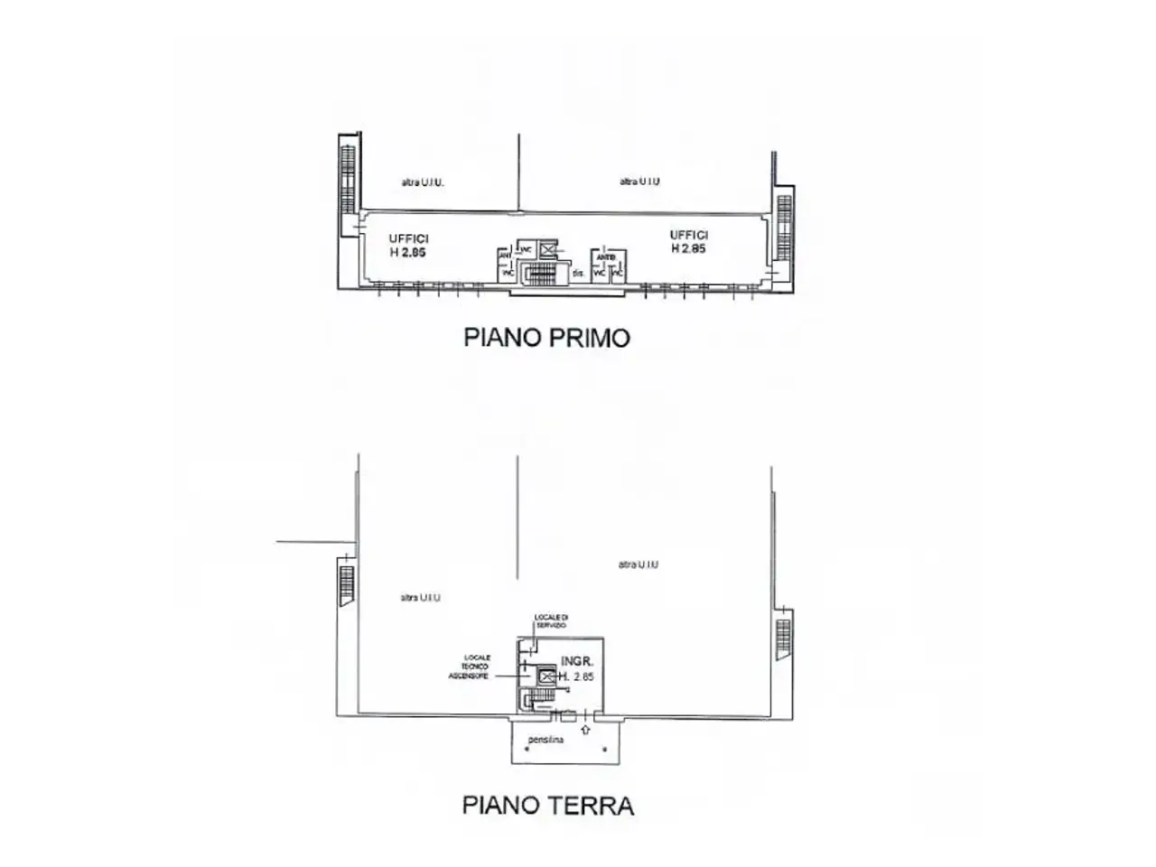 Ufficio in Viale Europa 79, Lodi, {3} - Planimetria 1