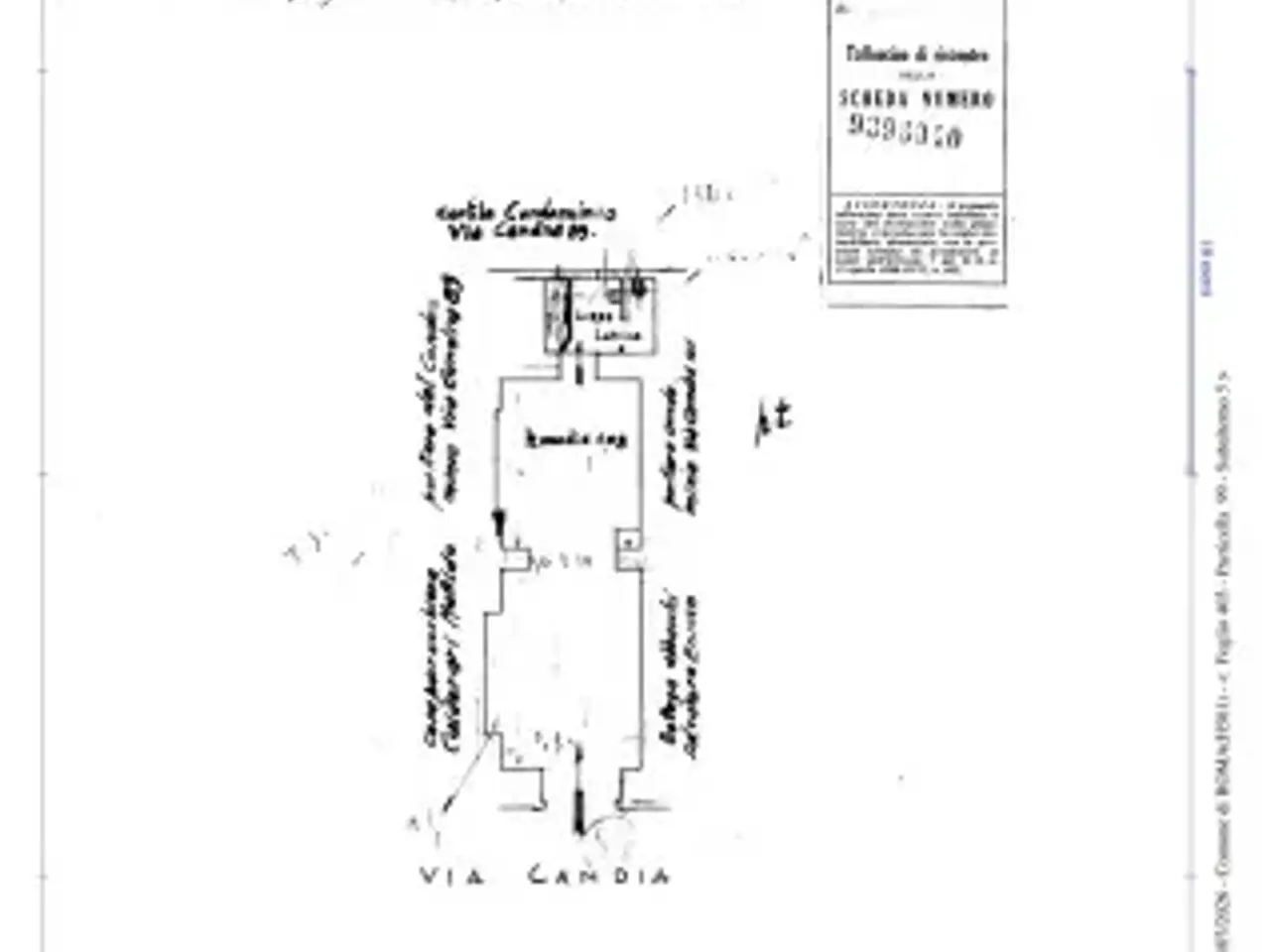 Ristorante in Via Candia, Roma, {3} - Planimetria 1