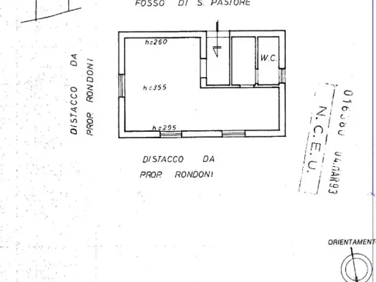 Magazzino in Via Madonna del Giglio, Tivoli, {3} - Planimetria 1