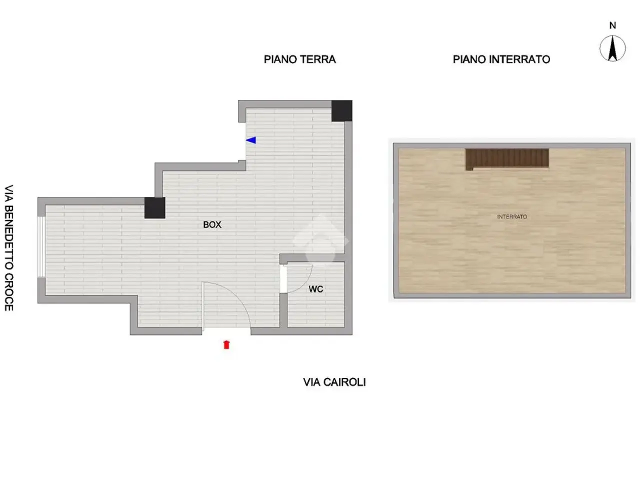 Magazzino in Via Cairoli 54, San Severo, {3} - Planimetria 1