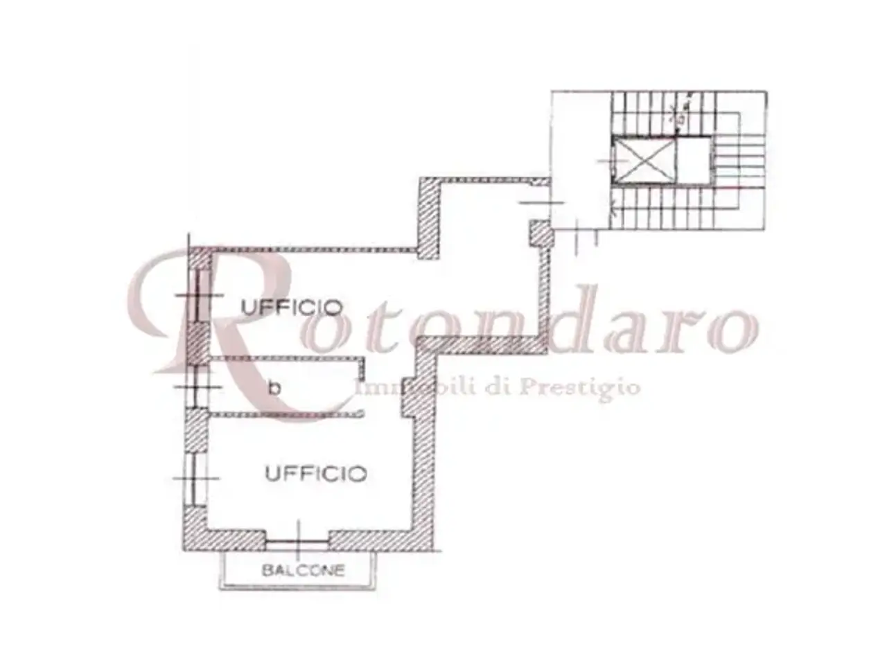 Ufficio in Corso Genova, Milano, {3} - Planimetria 1