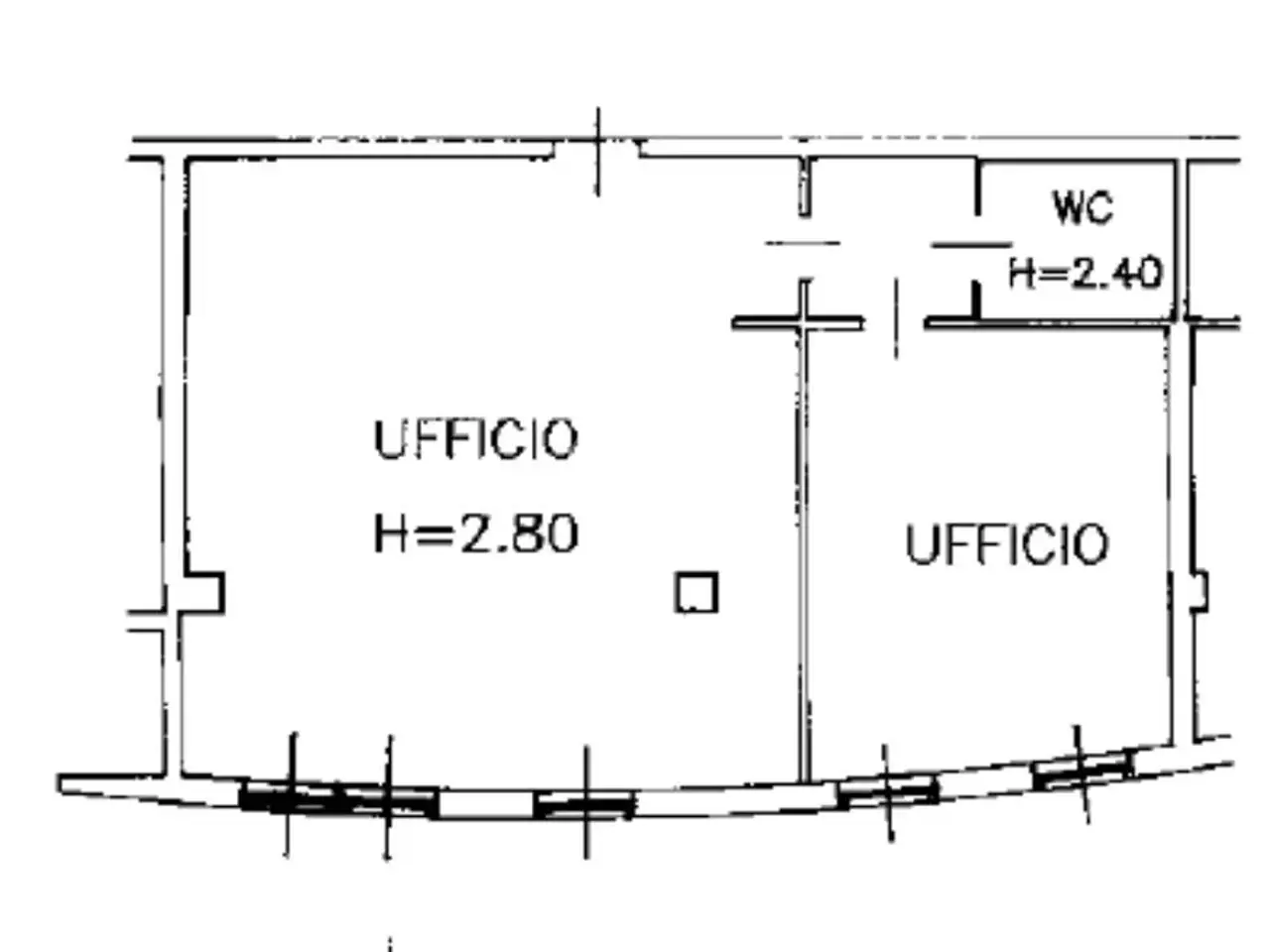 Ufficio in Viale Brescia, Mazzano, {3} - Planimetria 1
