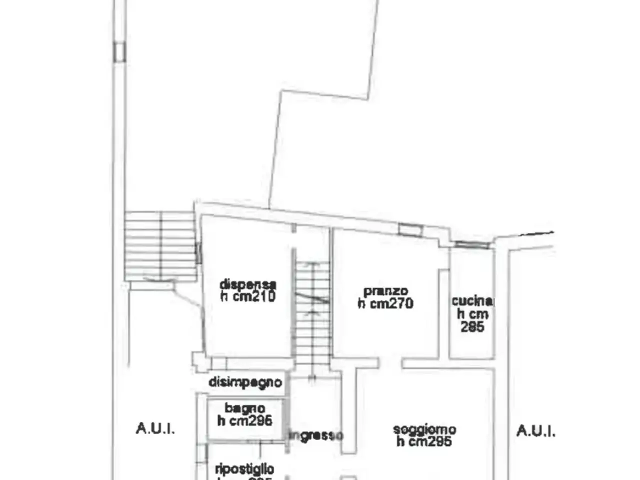 Casa indipendente in vendita, Via Giuseppe Mazzini, Montiano - Planimetria 1