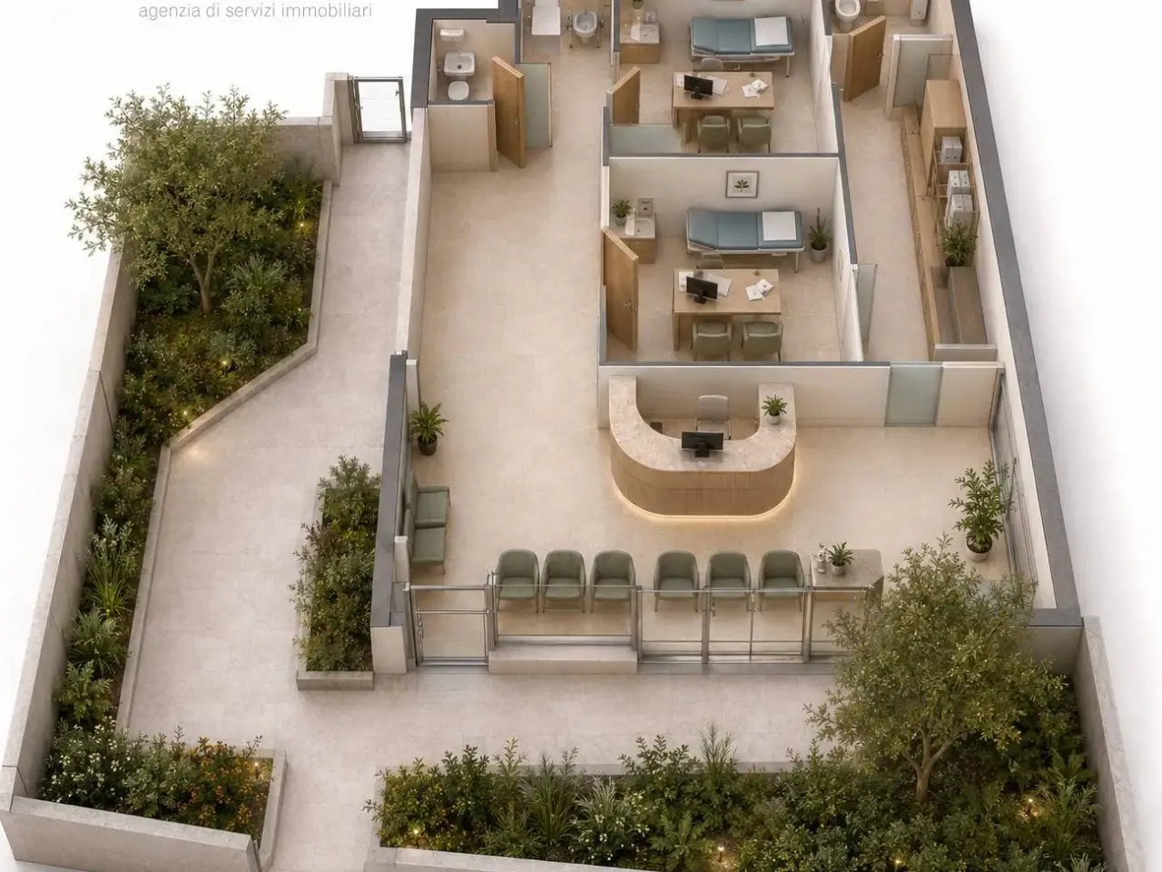 Negozio in Via Adriatica, Riccione, {3} - Planimetria 1