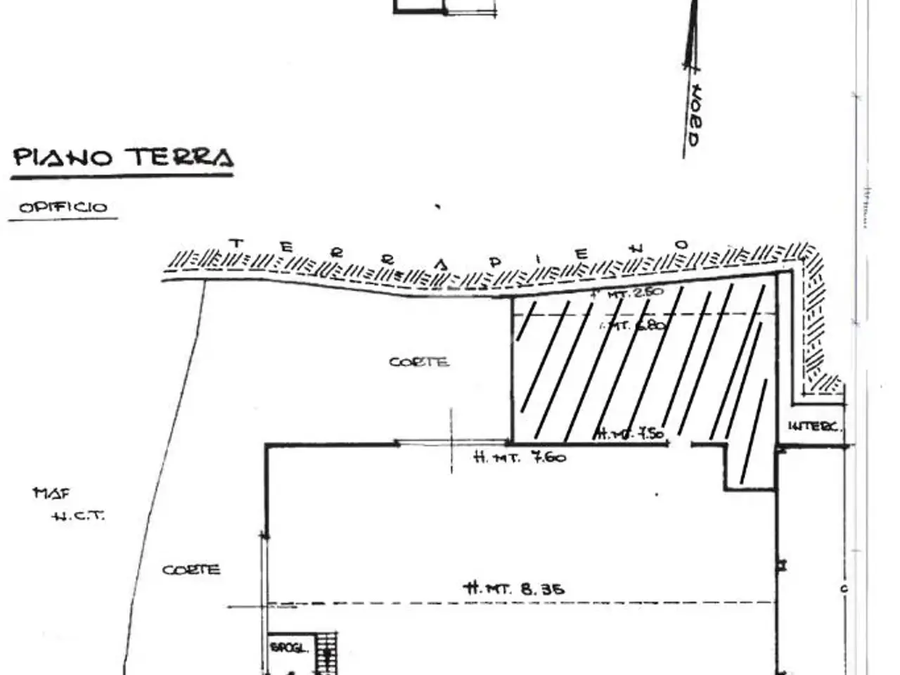 Capannone in Via Molino Nuovo, Recco, {3} - Planimetria 1