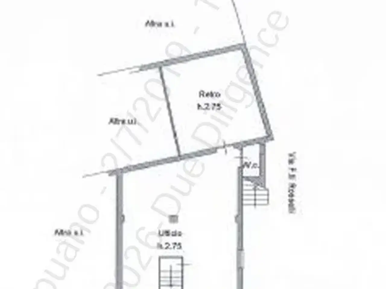 Ufficio in Via Piazza Trento E Trieste 6, Castelfidardo, {3} - Planimetria 1