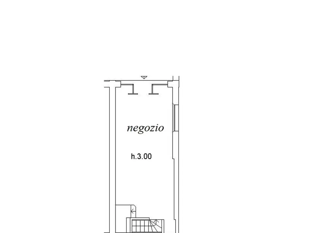 Negozio in , Siena, {3} - Planimetria 1