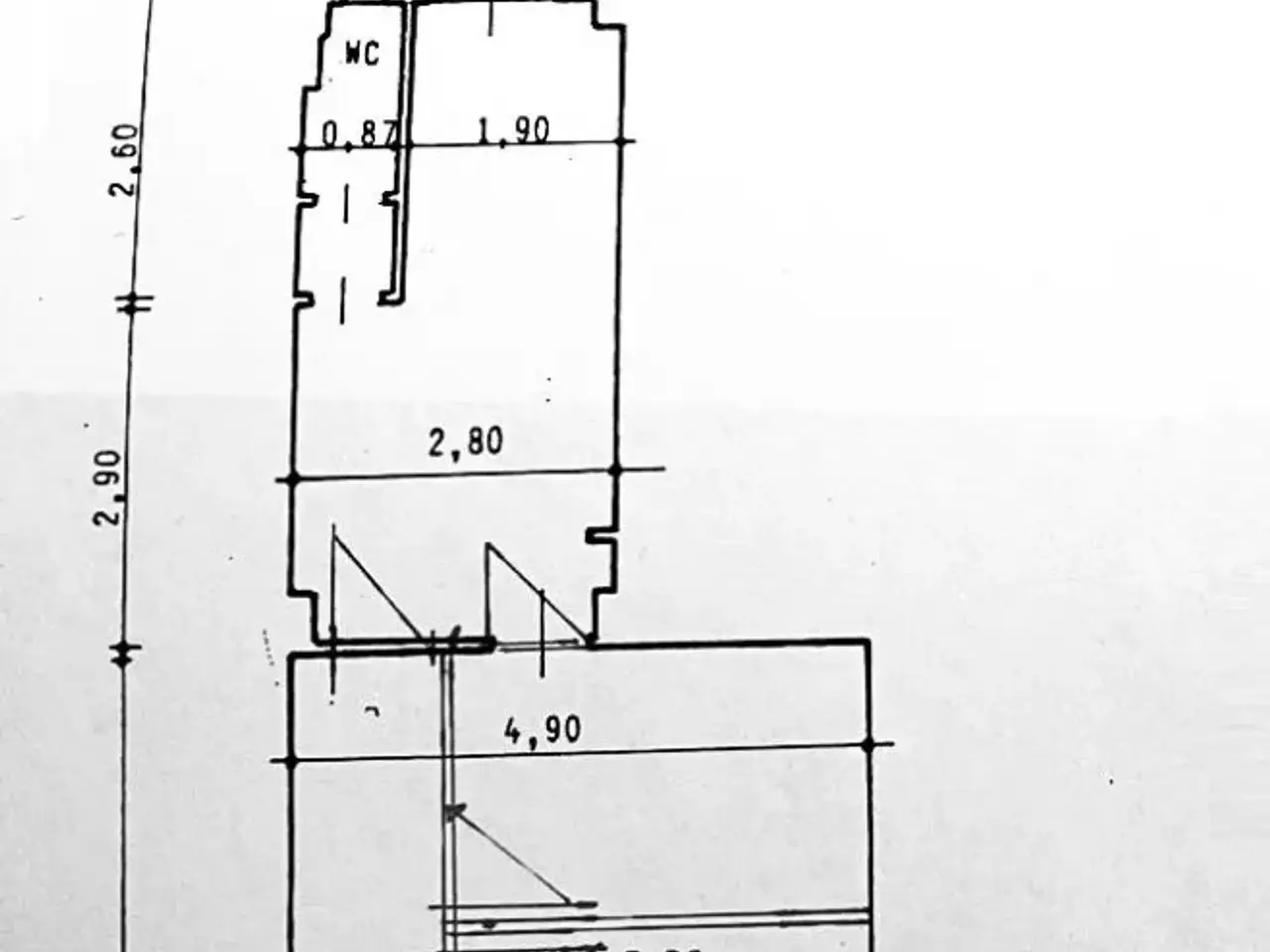 Negozio in Via Gordigiani, Firenze, {3} - Planimetria 1