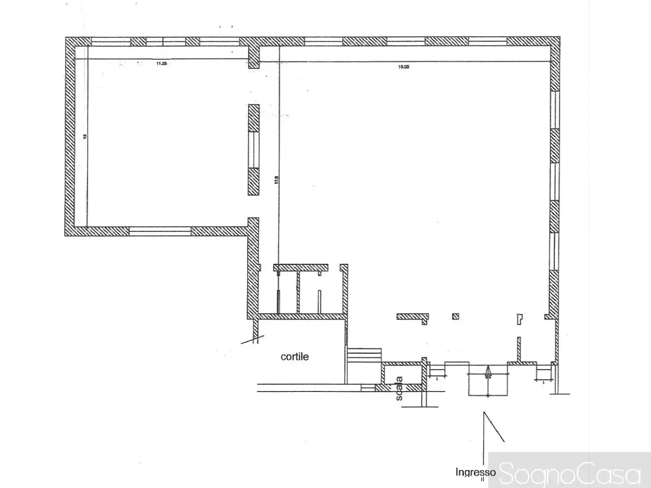Ufficio in Via di Bellariva, Firenze, {3} - Planimetria 1
