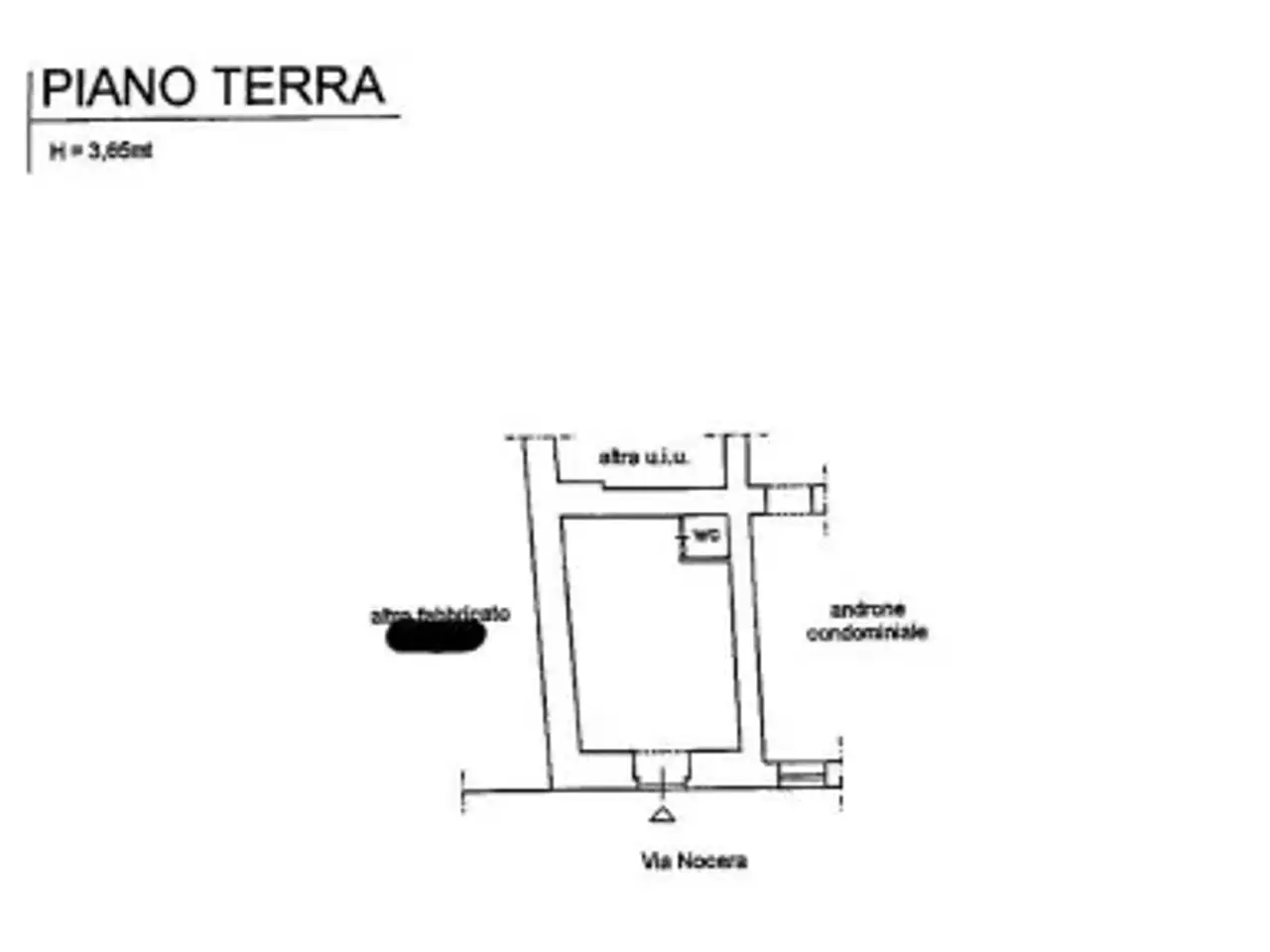 Negozio in Via Nocera, Castellammare Di Stabia, {3} - Planimetria 1