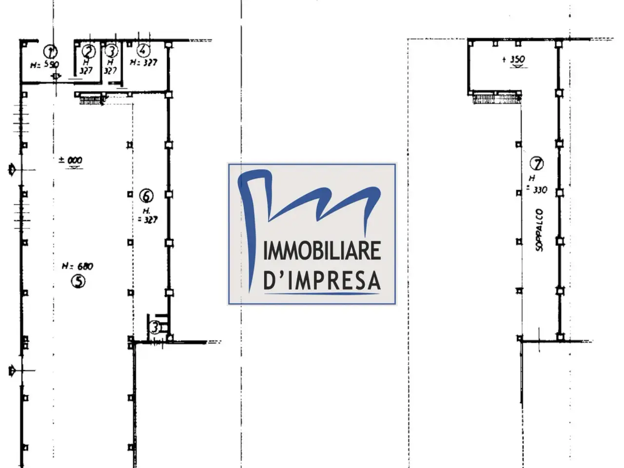 Capannone in Via Giuseppe di Vittorio, Collecchio, {3} - Planimetria 1