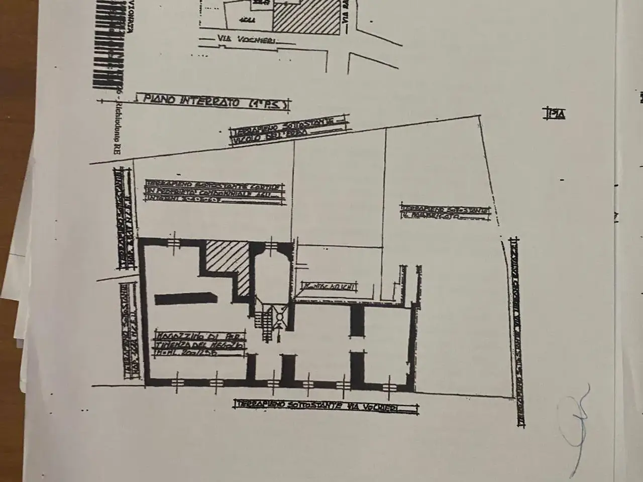 Esercizio commerciale in Via Vochieri, Alessandria, {3} - Planimetria 1
