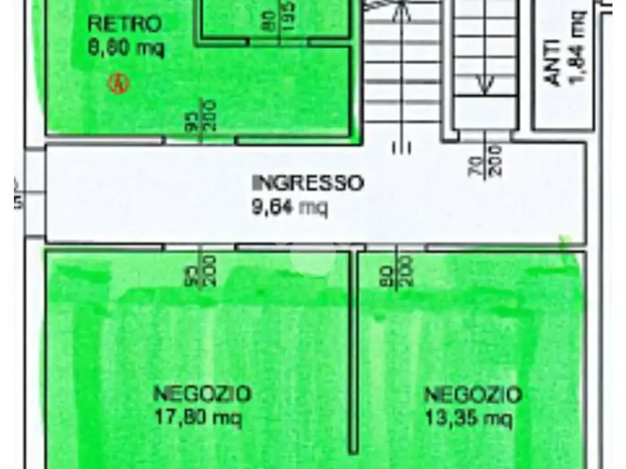 Ufficio in Via Claudia, Maranello, {3} - Planimetria 1