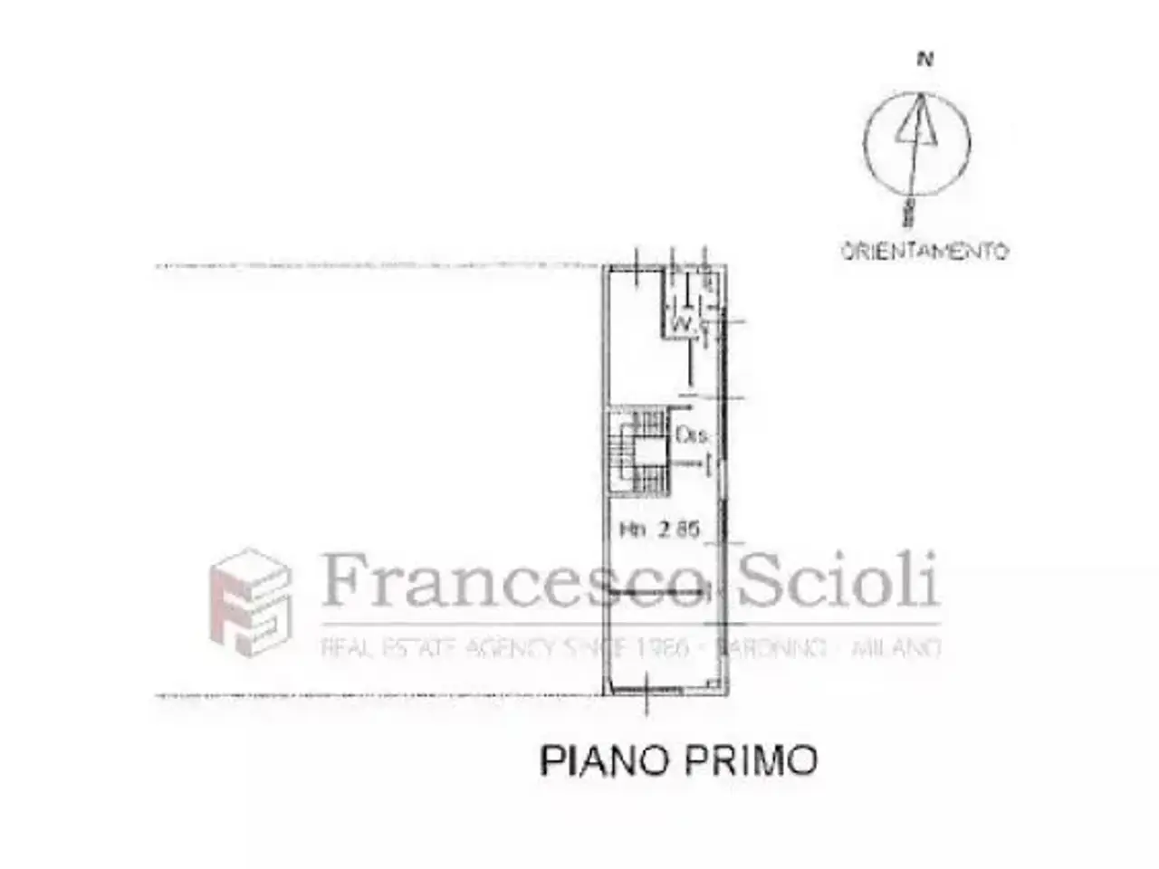 Ufficio in Via per Uboldo 48, Gerenzano, {3} - Planimetria 1