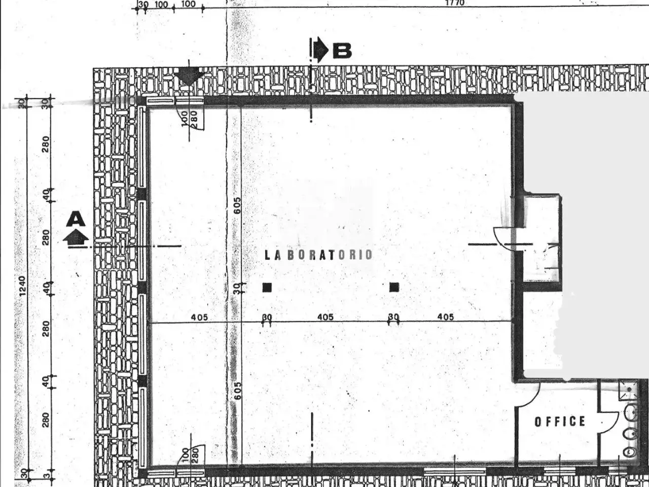 Negozio in Viale Michelangelo, Borgo Virgilio, {3} - Planimetria 1