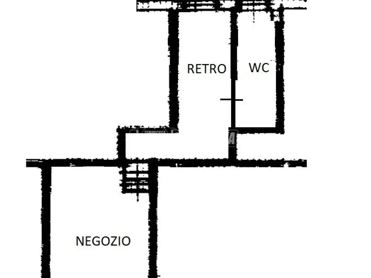 Negozio in Via Cristoforo Colombo 57, Torino, {3} - Planimetria 1