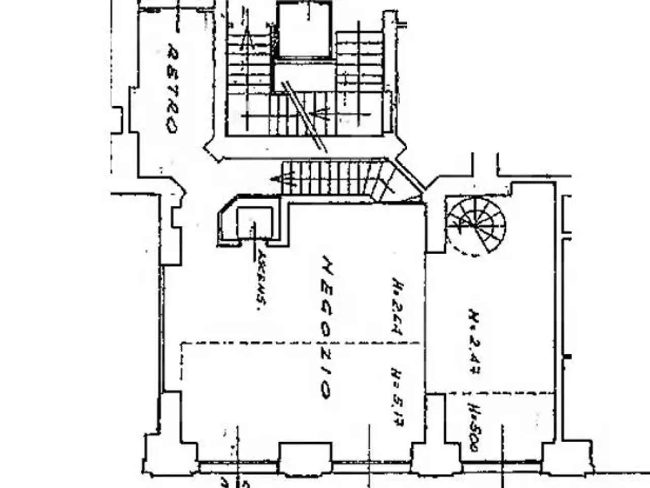 Negozio in , Bergamo, {3} - Planimetria 1
