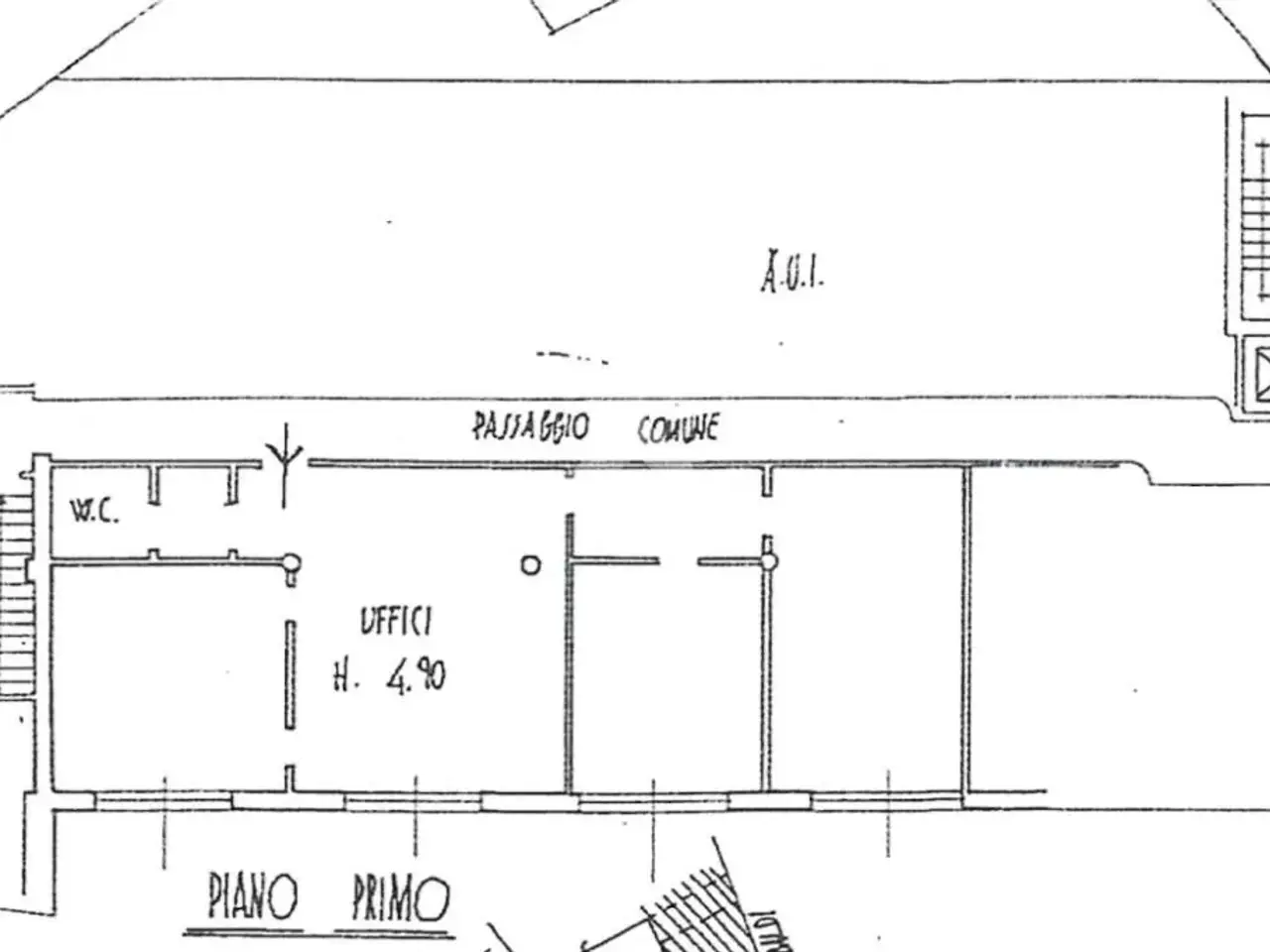 Ufficio in Via Verdi 10, Legnano, {3} - Planimetria 1