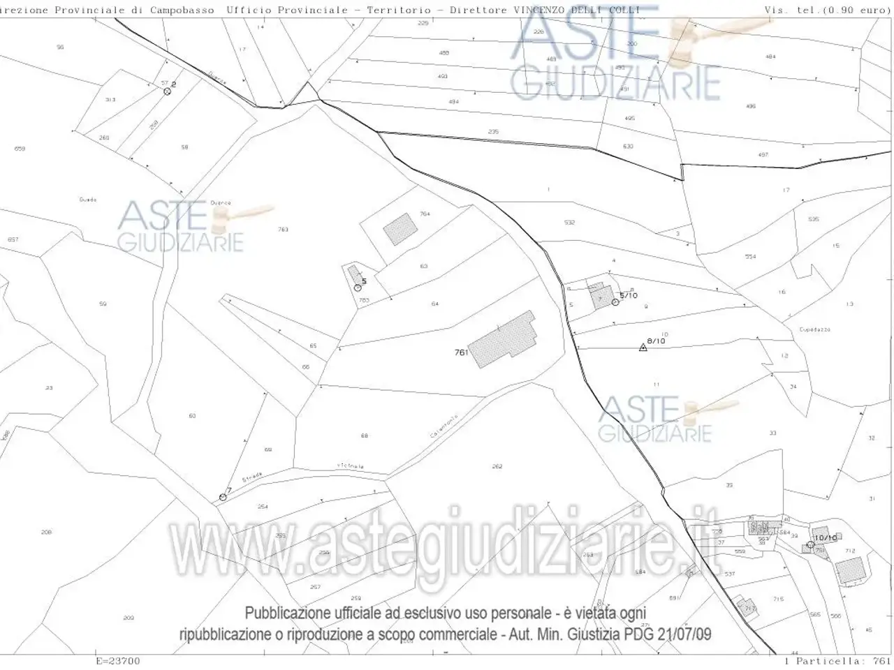 Fabbricato misto in Contrada Cauzaro, 86014 Cauzaro Cb, Italia 86014, Guardiaregia, {3} - Planimetria 1