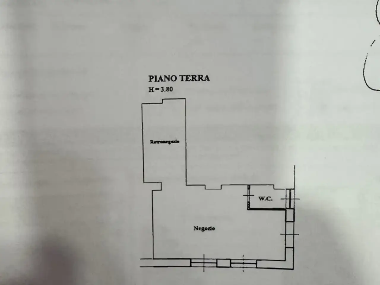 Ufficio in Ufficio in Via del Mercato Vecchio  13, Terni, {3} - Planimetria 1
