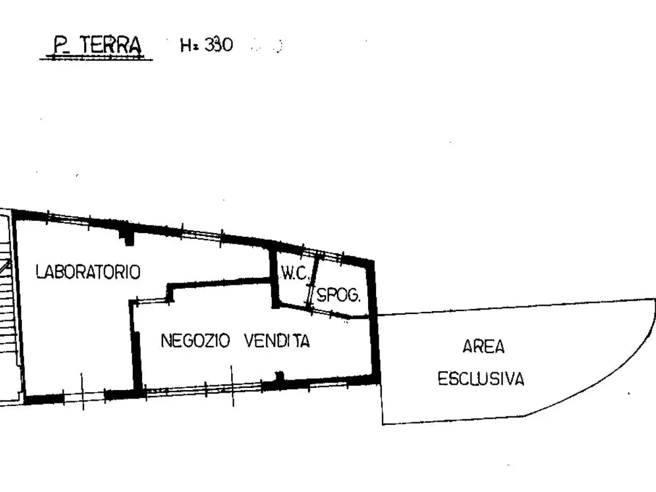 Negozio in Via Sinistro Guerro, Castelvetro Di Modena, {3} - Planimetria 1