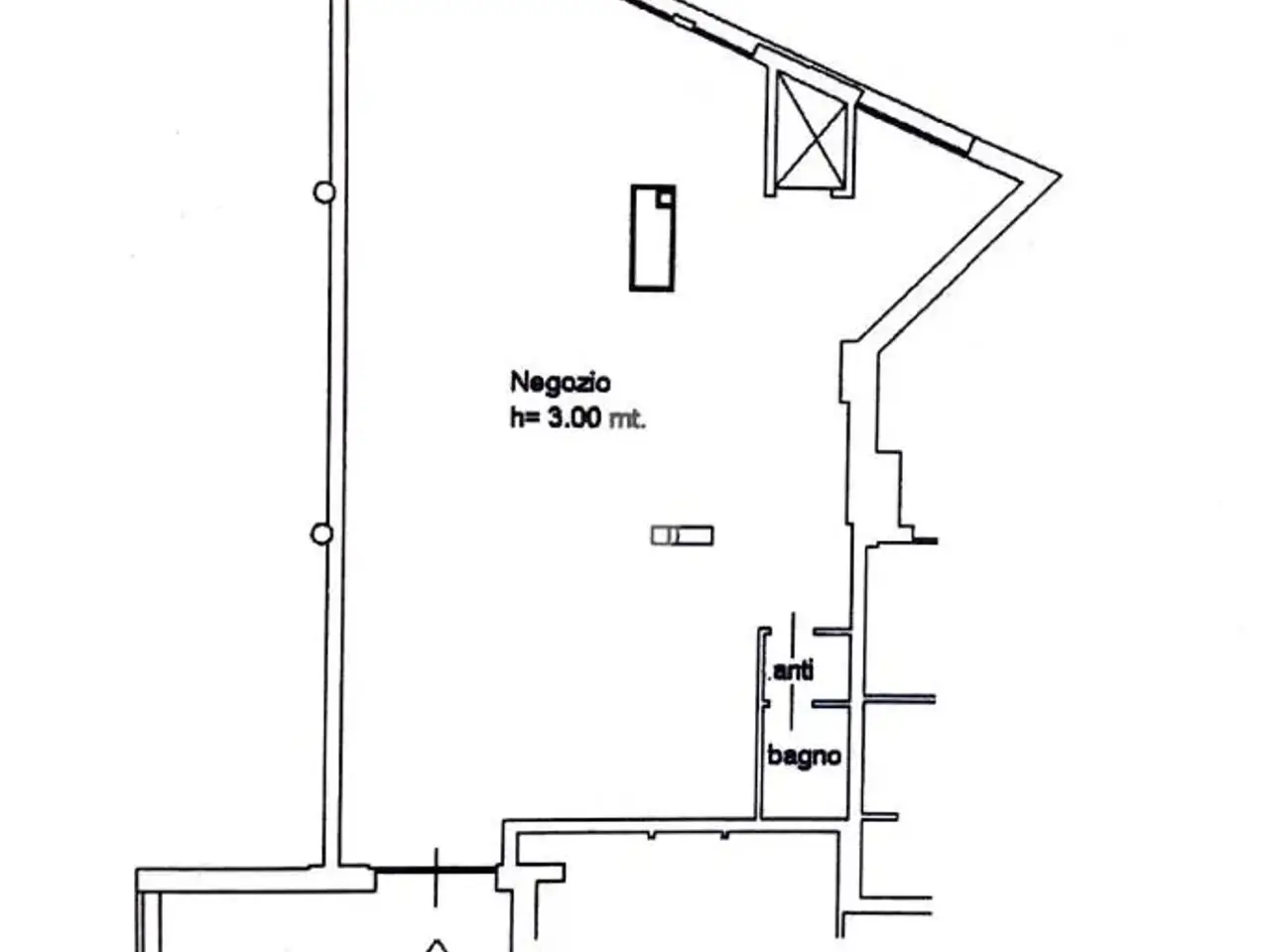Negozio in Via Maestri del Lavoro, Conegliano, {3} - Planimetria 1