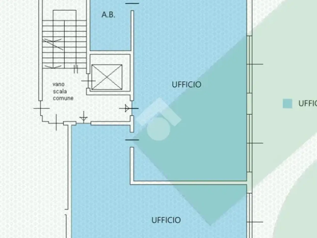 Ufficio in Via Pregnana 32, Cornaredo, {3} - Planimetria 1
