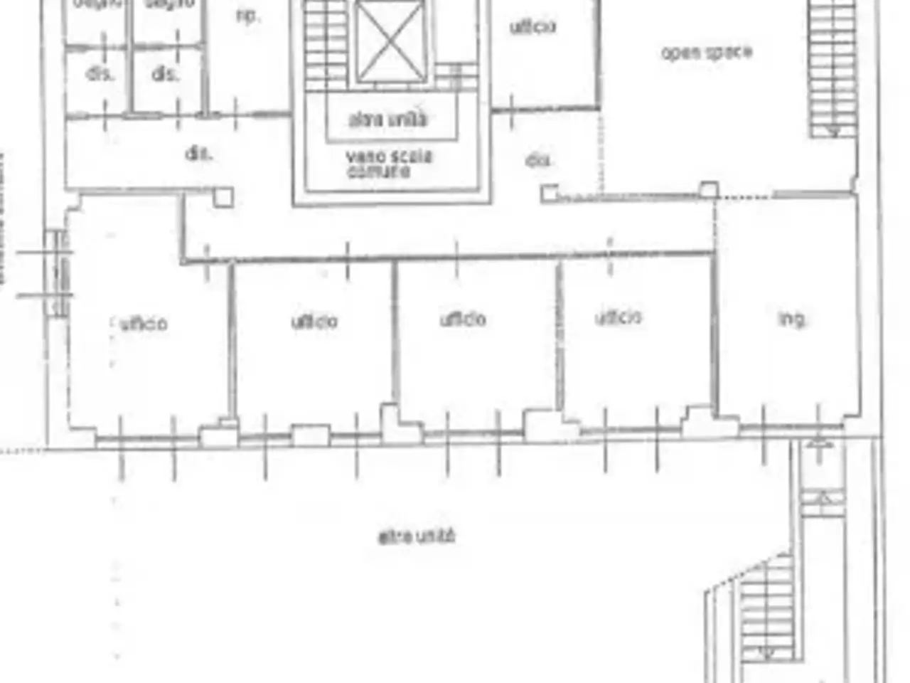 Ufficio in Via Punta Licosa 13, Milano, {3} - Planimetria 1