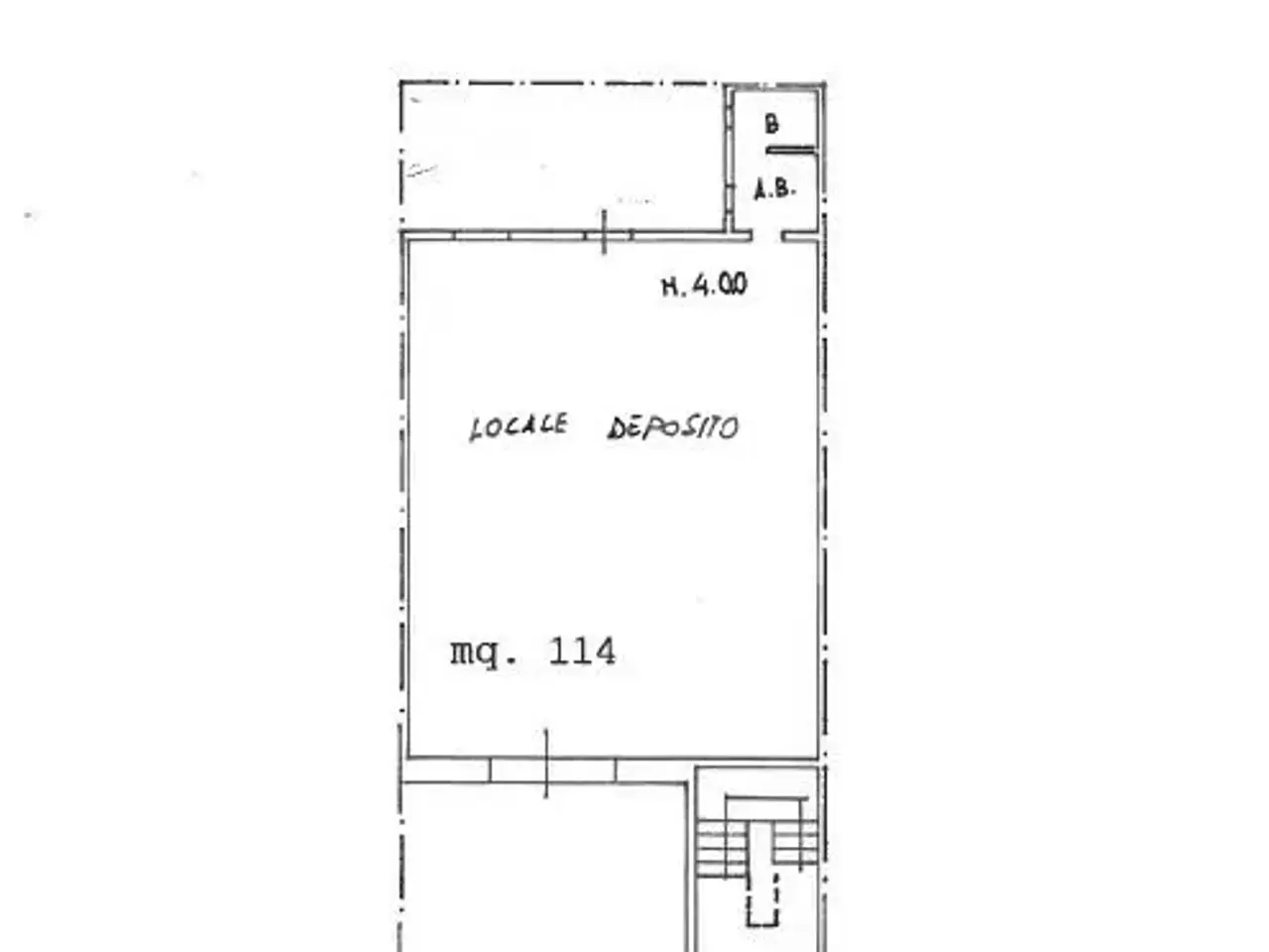 Laboratorio in Via Dante  124, Ugento, {3} - Planimetria 1