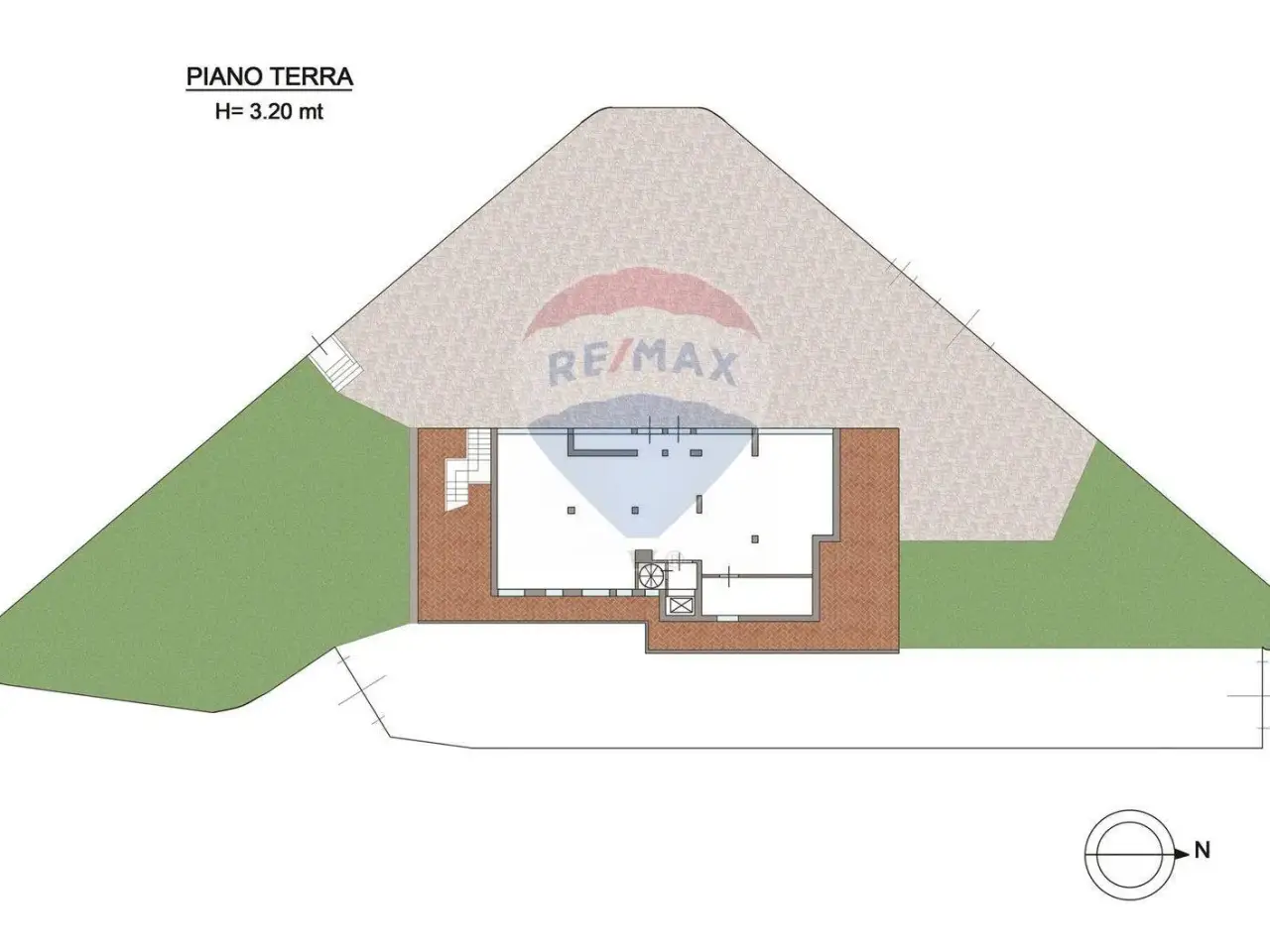 Negozio in al Brembo 1, Filago, {3} - Planimetria 1