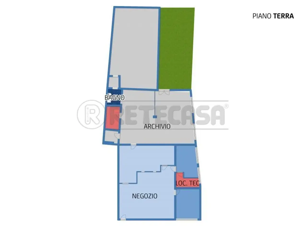 Ufficio in Via Vittorio Emanuele III 12, Talmassons, {3} - Planimetria 1