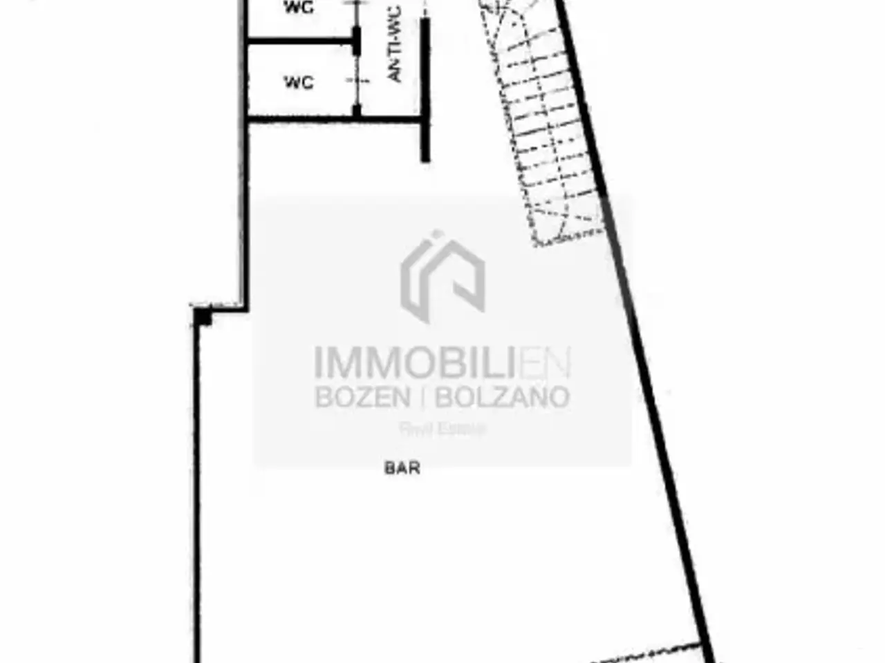 Negozio in Via Novacella 1, Bolzano, {3} - Planimetria 1