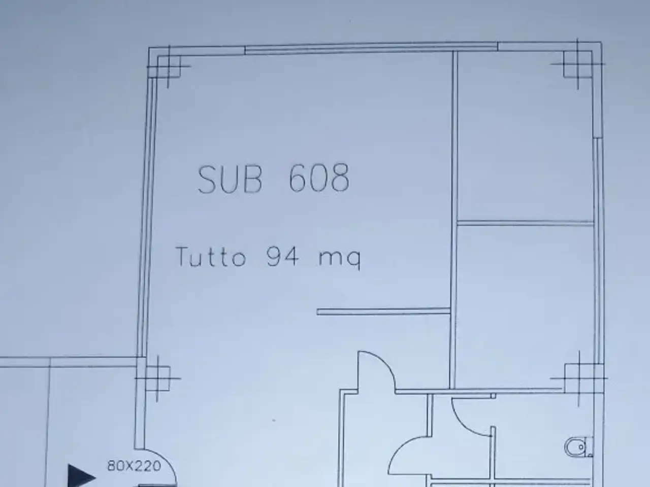 Ufficio in Via dell'Artigianato, Livorno, {3} - Planimetria 1