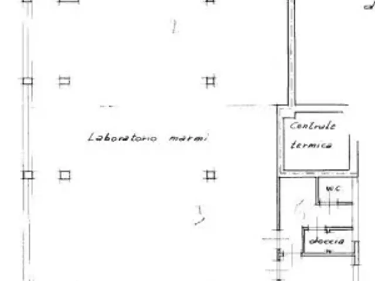 Capannone in Via Antonio Tribel 1, Trieste, {3} - Planimetria 1