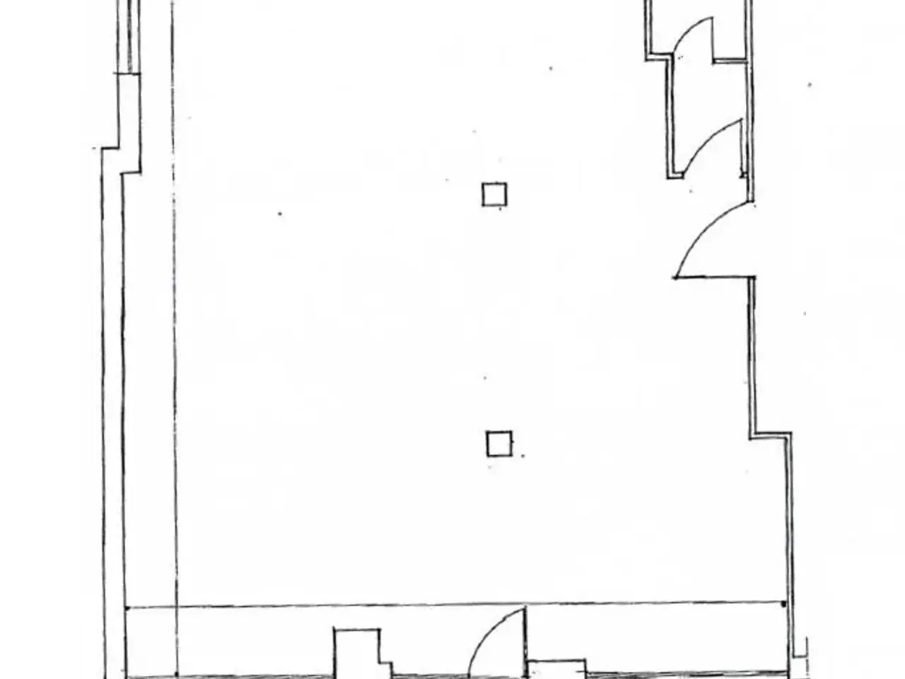 Negozio in Via Giotto 1, Ghisalba, {3} - Planimetria 1