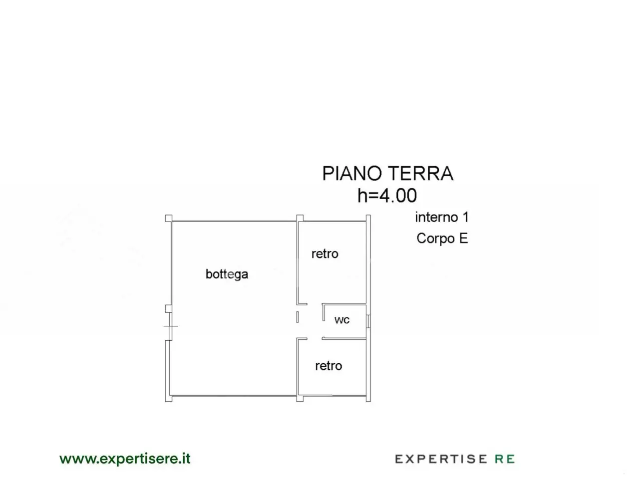 Negozio in Via del Potatore 56, Catania, {3} - Planimetria 1