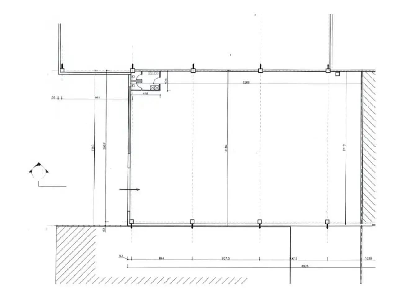 Capannone in Via del Lavoro, Vidigulfo, {3} - Planimetria 1