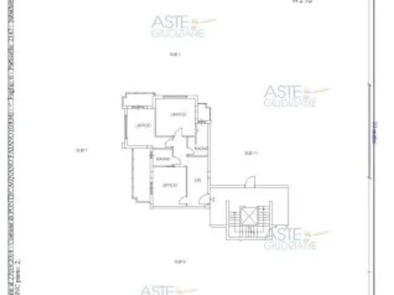 Ufficio in Via Leonardo da Vinci 35, Pontecagnano Faiano, {3} - Planimetria 1