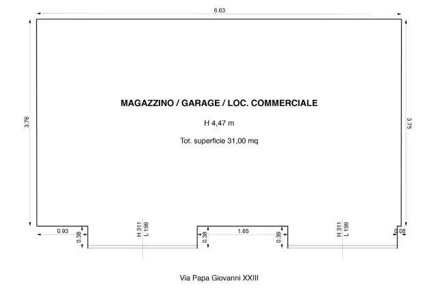 Magazzino in Via Papa Giovanni XXIII, Chieti - Foto 1