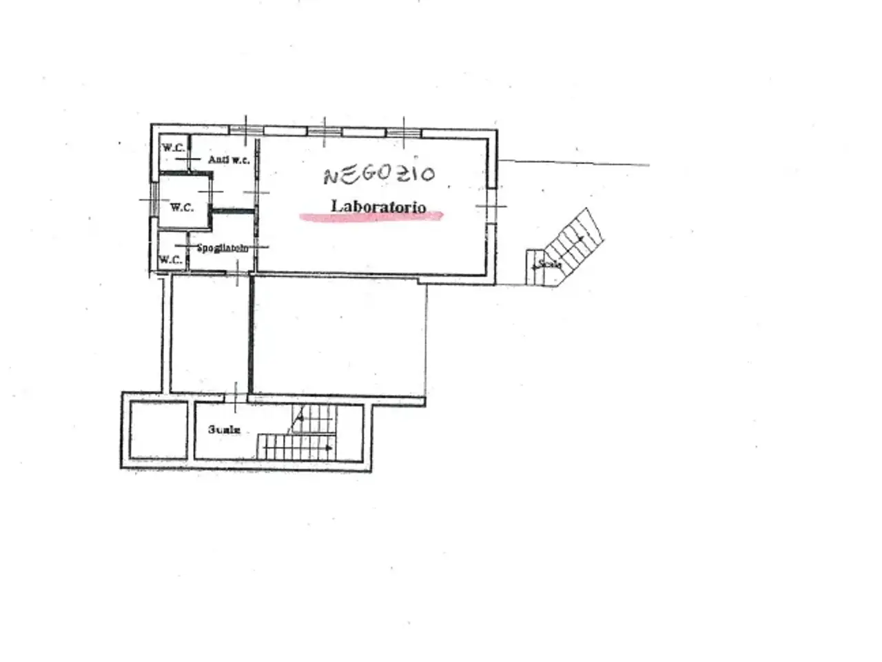 Negozio in Via Fondovalle, Solignano, {3} - Planimetria 1