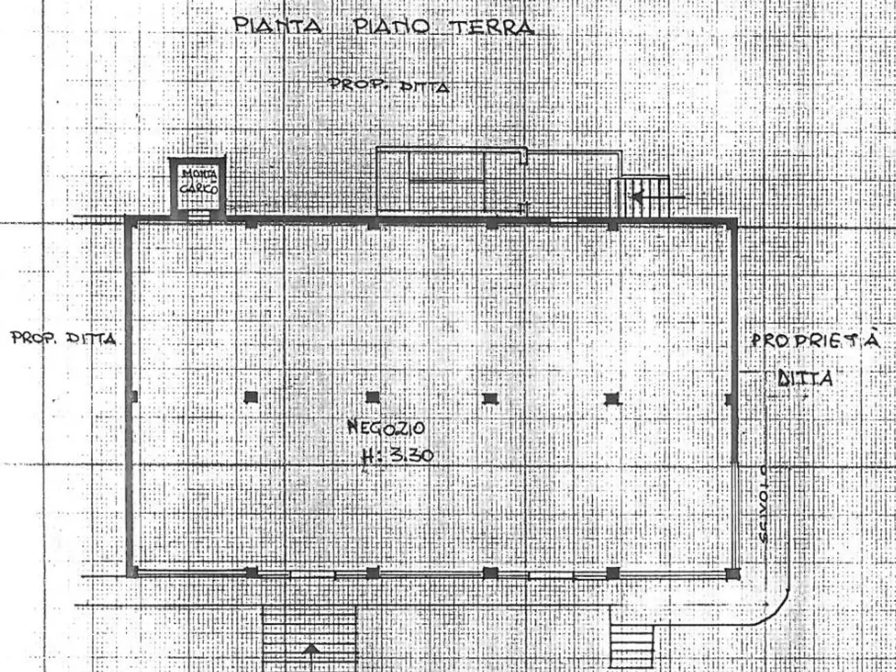 Negozio in Via della Pace 9, Casalpusterlengo, {3} - Planimetria 1