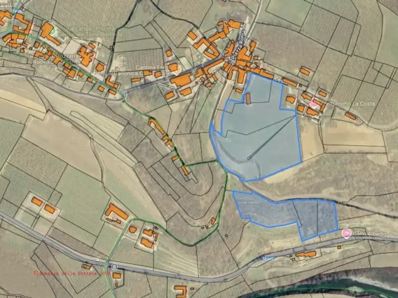 Magazzino in Via della Costa, Torre Bormida, {3} - Planimetria 1