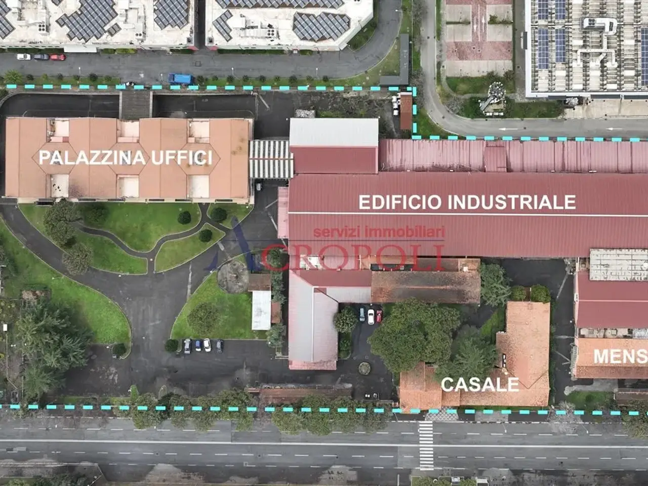 Capannone in Via di Castel Romano, Roma, {3} - Planimetria 1