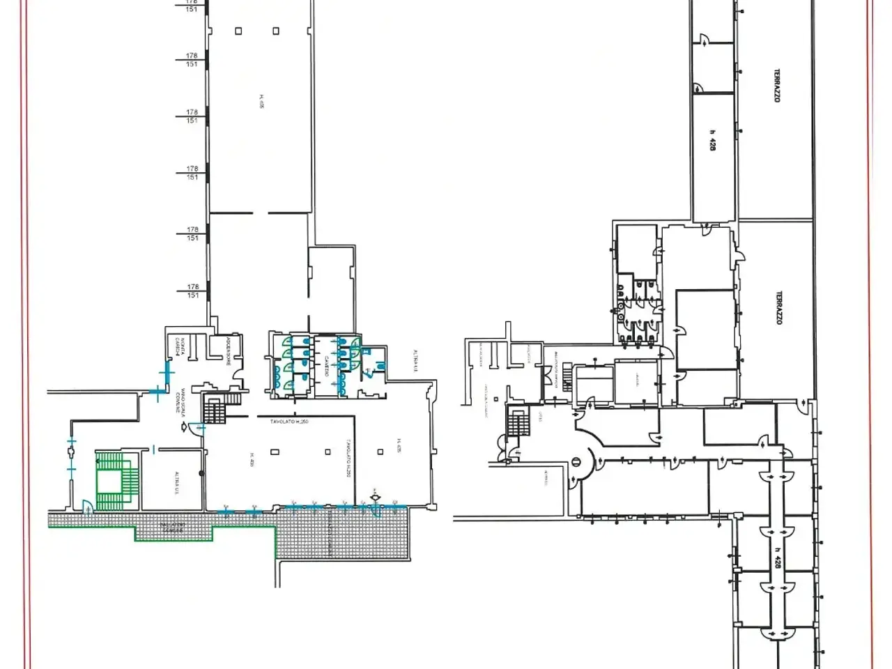 Ufficio in Via Privata Oslavia 17, Milano, {3} - Planimetria 1