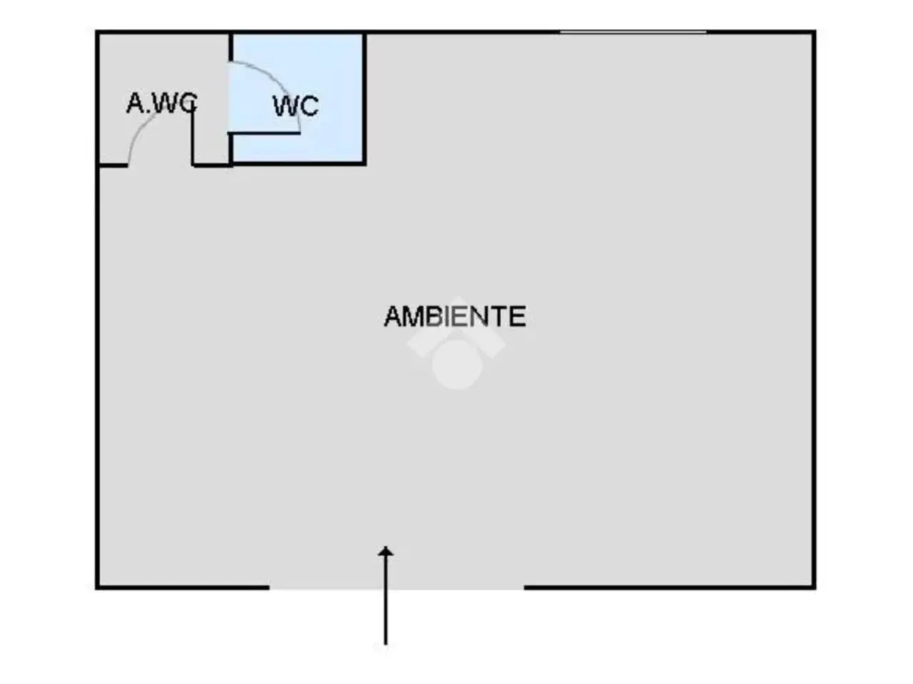 Negozio in Via Giacomo Besio 115, Palermo, {3} - Planimetria 1