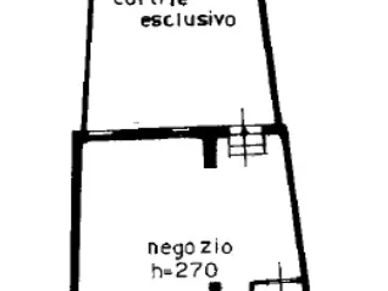 Negozio in Via Principe Amedeo, Este, {3} - Planimetria 1