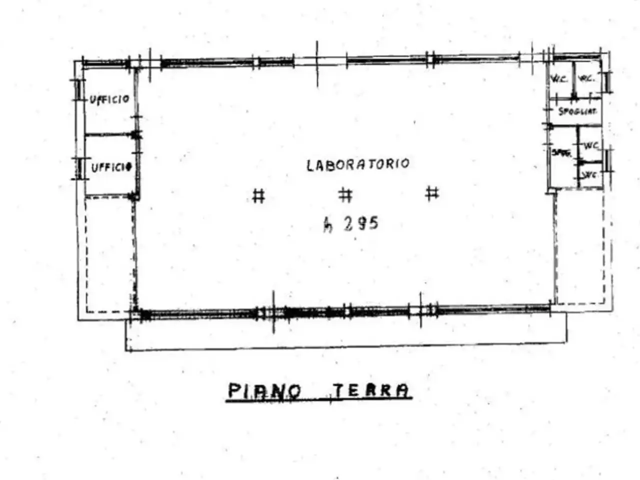 Laboratorio in Via Guido Rossa, Monte San Giusto, {3} - Planimetria 1