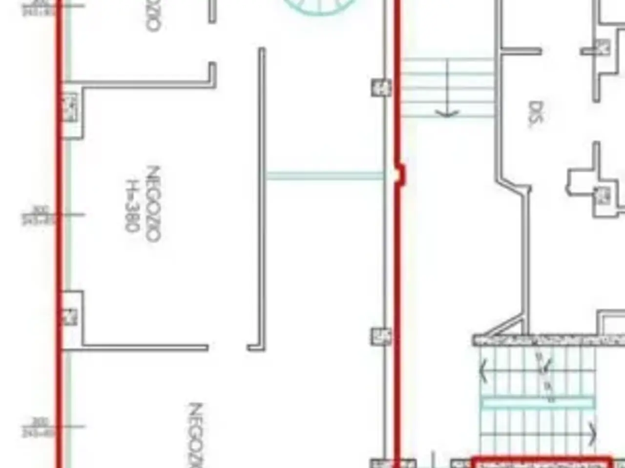 Negozio in Viale Liguria 40, Milano, {3} - Planimetria 1