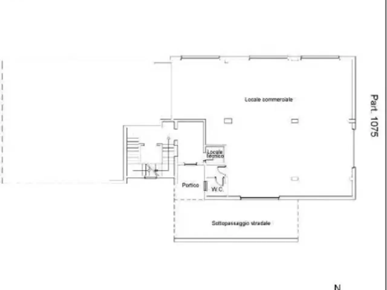 Negozio in Via Cimabue, Sn, Sn, Sn, Sn, Sn, Sn, Sn, Sn, Sn, Sn, Caltanissetta, {3} - Planimetria 1