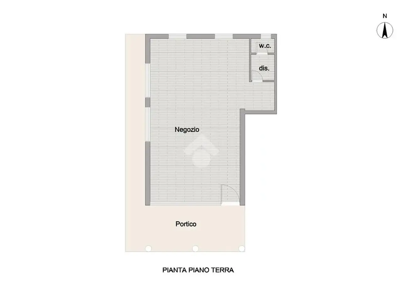 Negozio in Via Trieste, Castellalto, {3} - Planimetria 1